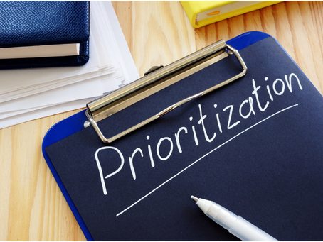Techniques to Prioritizing Everything