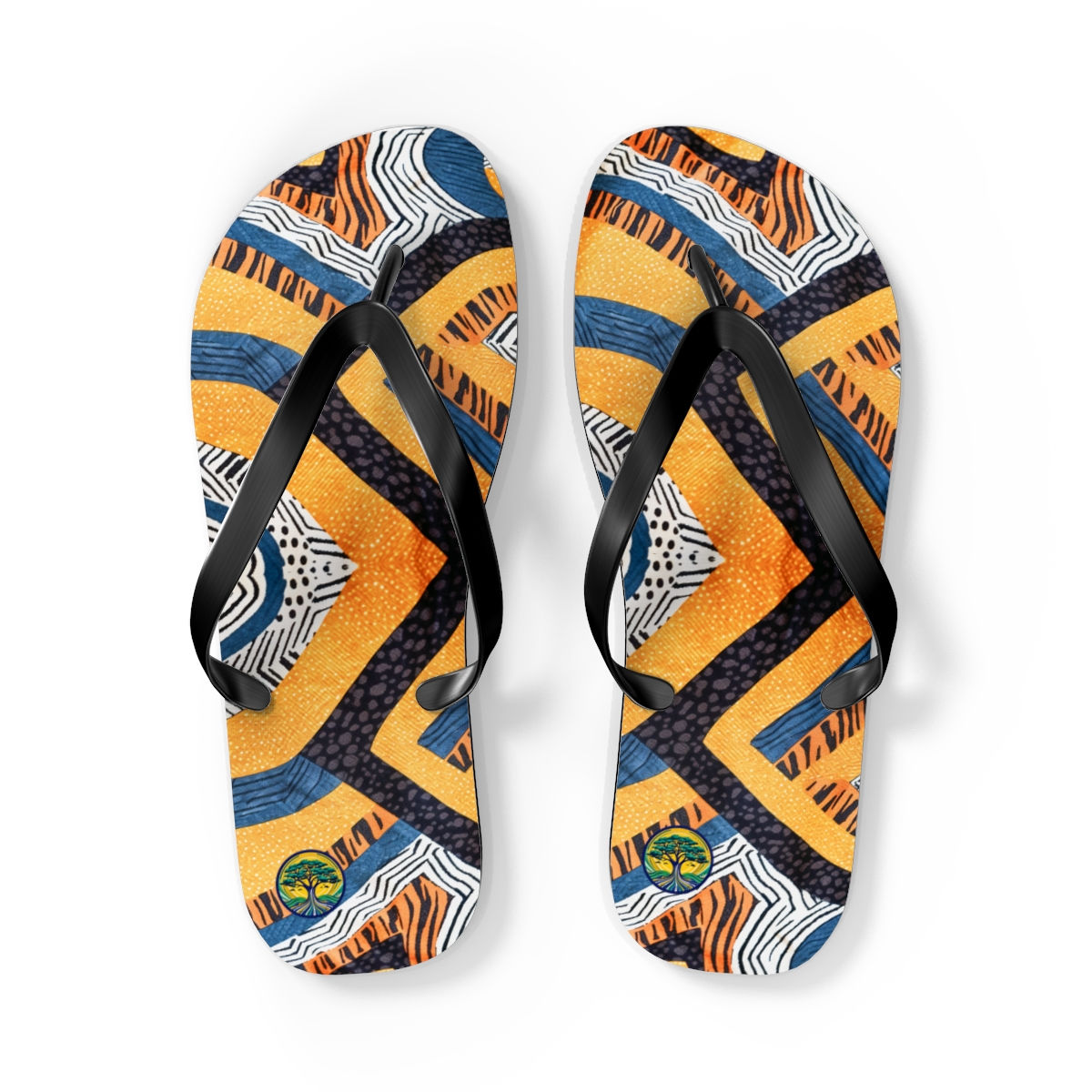 Roots of Unity Gabon Flip Flops