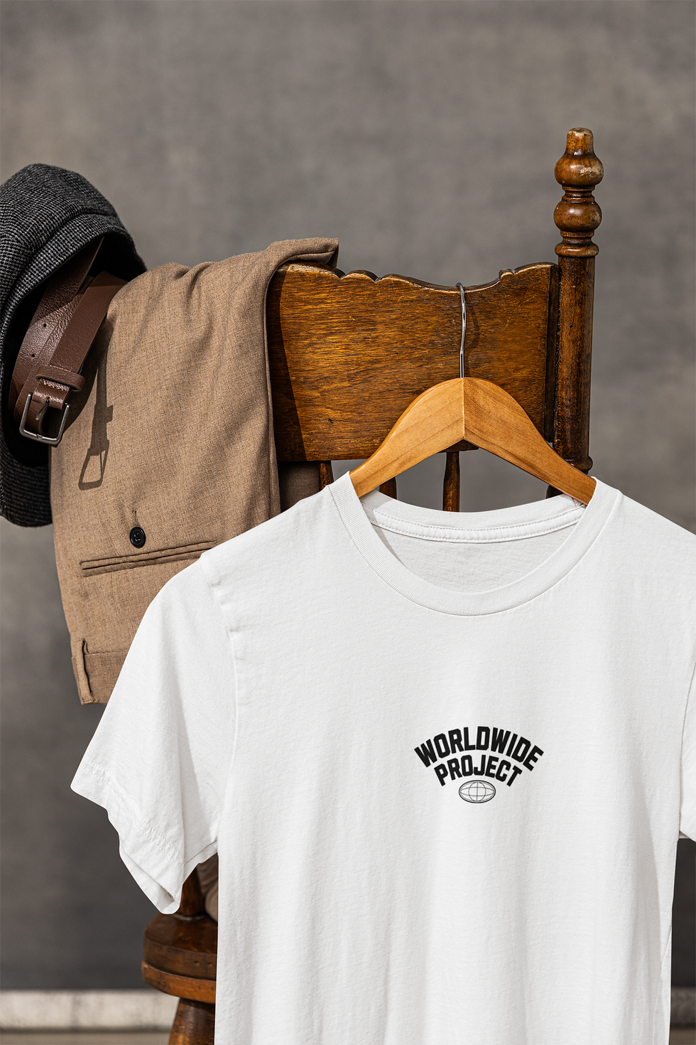 Küçük resim: Rayven WorldWide Project Baskılı Erkek T-Shirt
