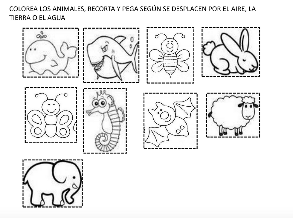 ¿Dónde viven los animales?