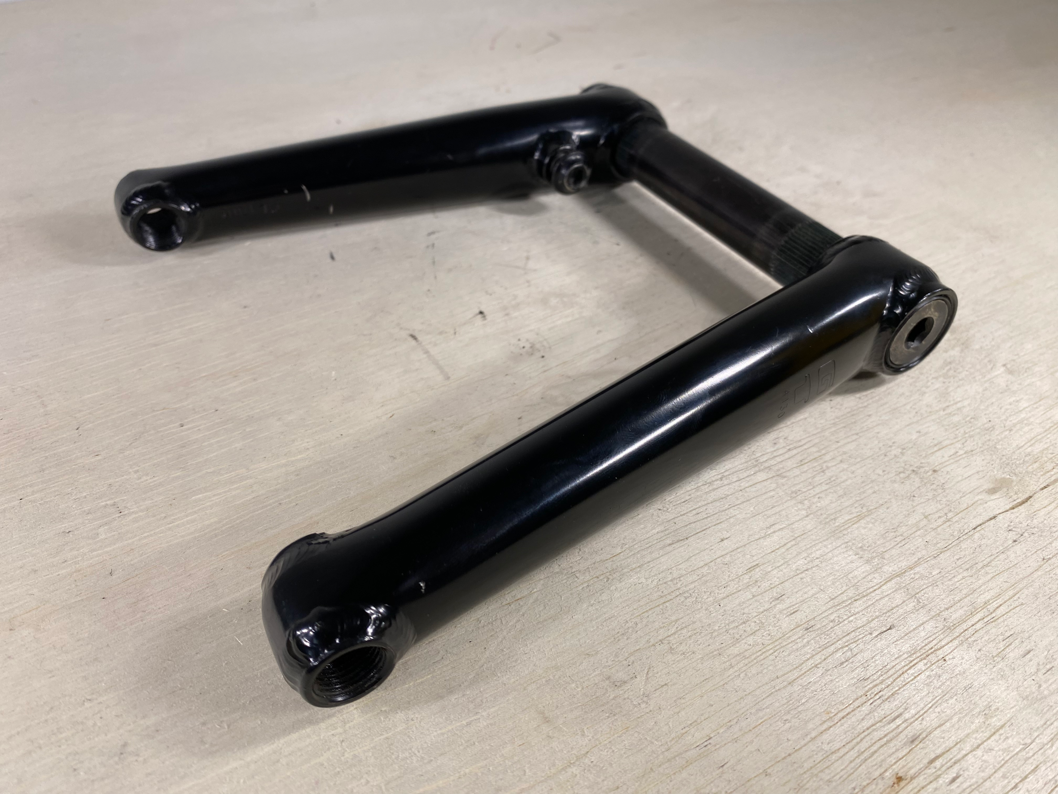 GT Power Series CrMo BMX Cranks - Black 170mm RHD/LHD