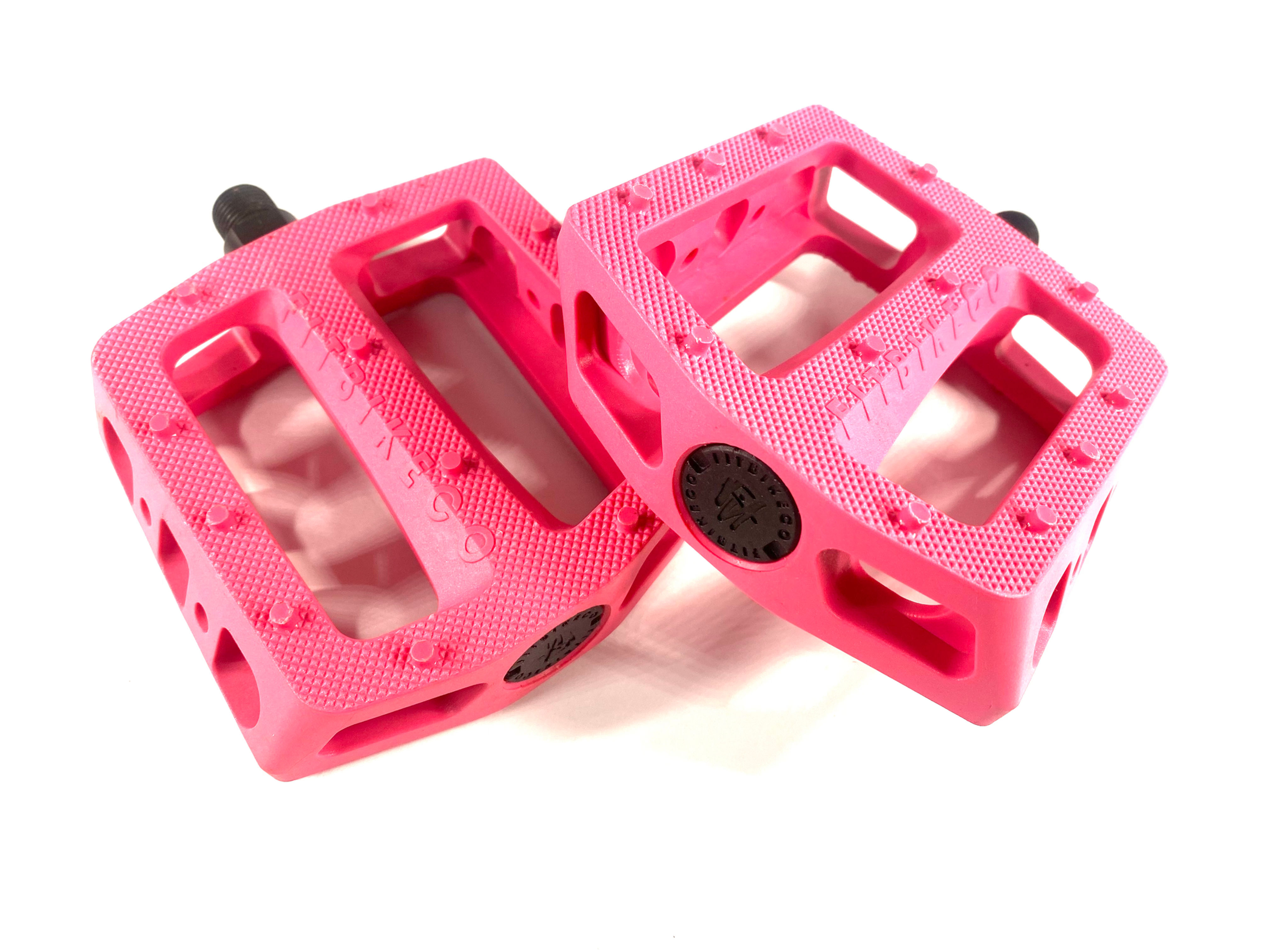 Fit Mac PC BMX Pedals - Hot Pink 9/16”