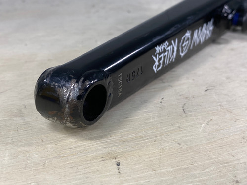 Shadow Killer BMX Cranks - Black 175mm RHD/LHD | TCS BMX