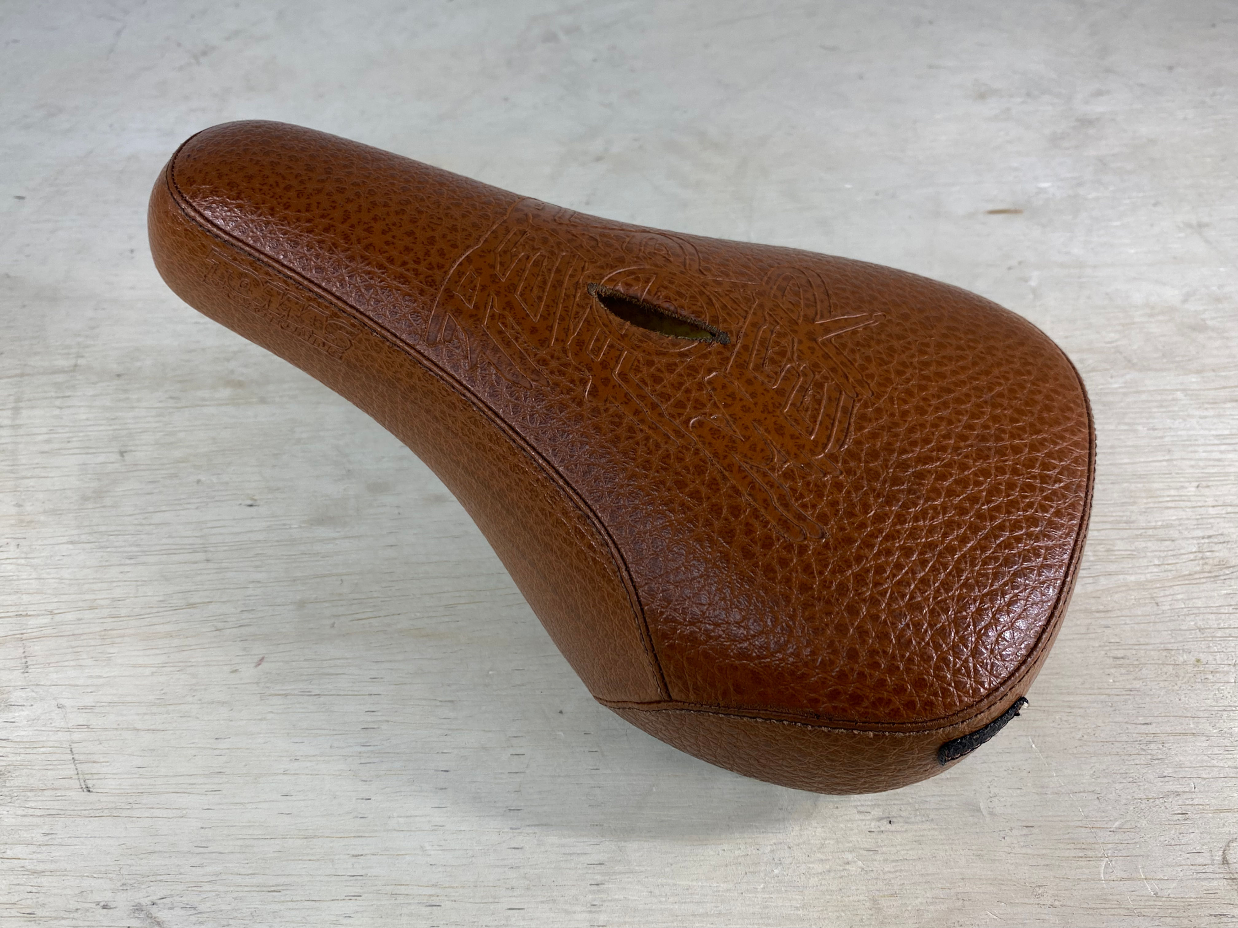 GT Performer X Tomas Sport Tuning BMX Pivotal Seat - Brown Scaled Leather