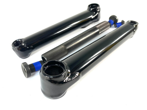 Cult Crew BMX Cranks - Black 165mm RHD/LHD | TCS BMX