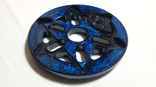 ◆ぱんだ◆ Capital BMX “Brick” Guard Sprocket - 25T Ocean Haze (Hand