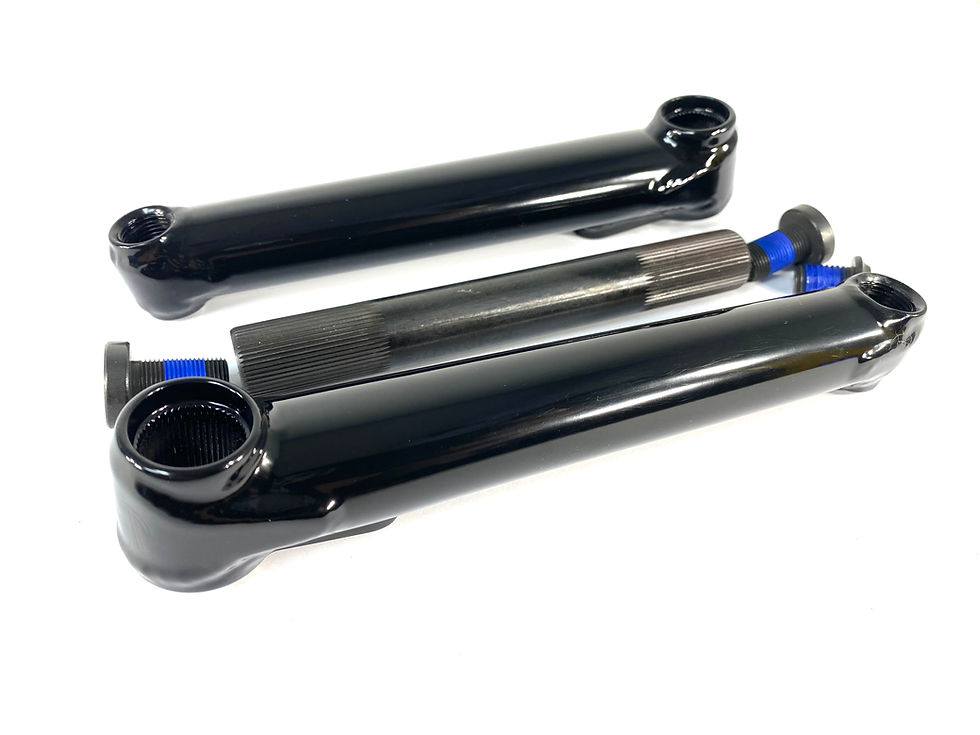 Cult Crew BMX Cranks - Black 165mm RHD/LHD | TCS BMX