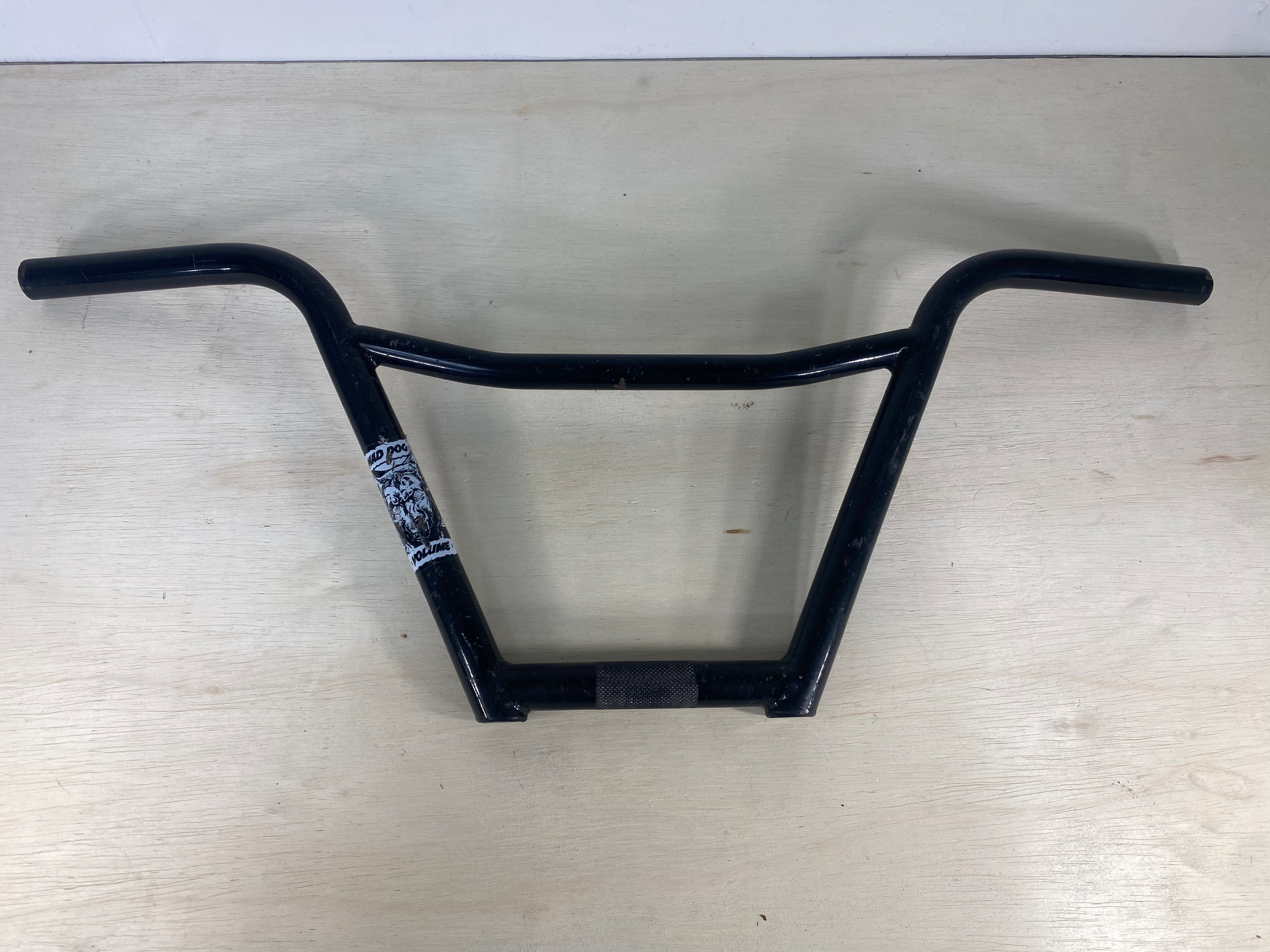 Volume Maddog BMX Handlebars - Black 9.25”