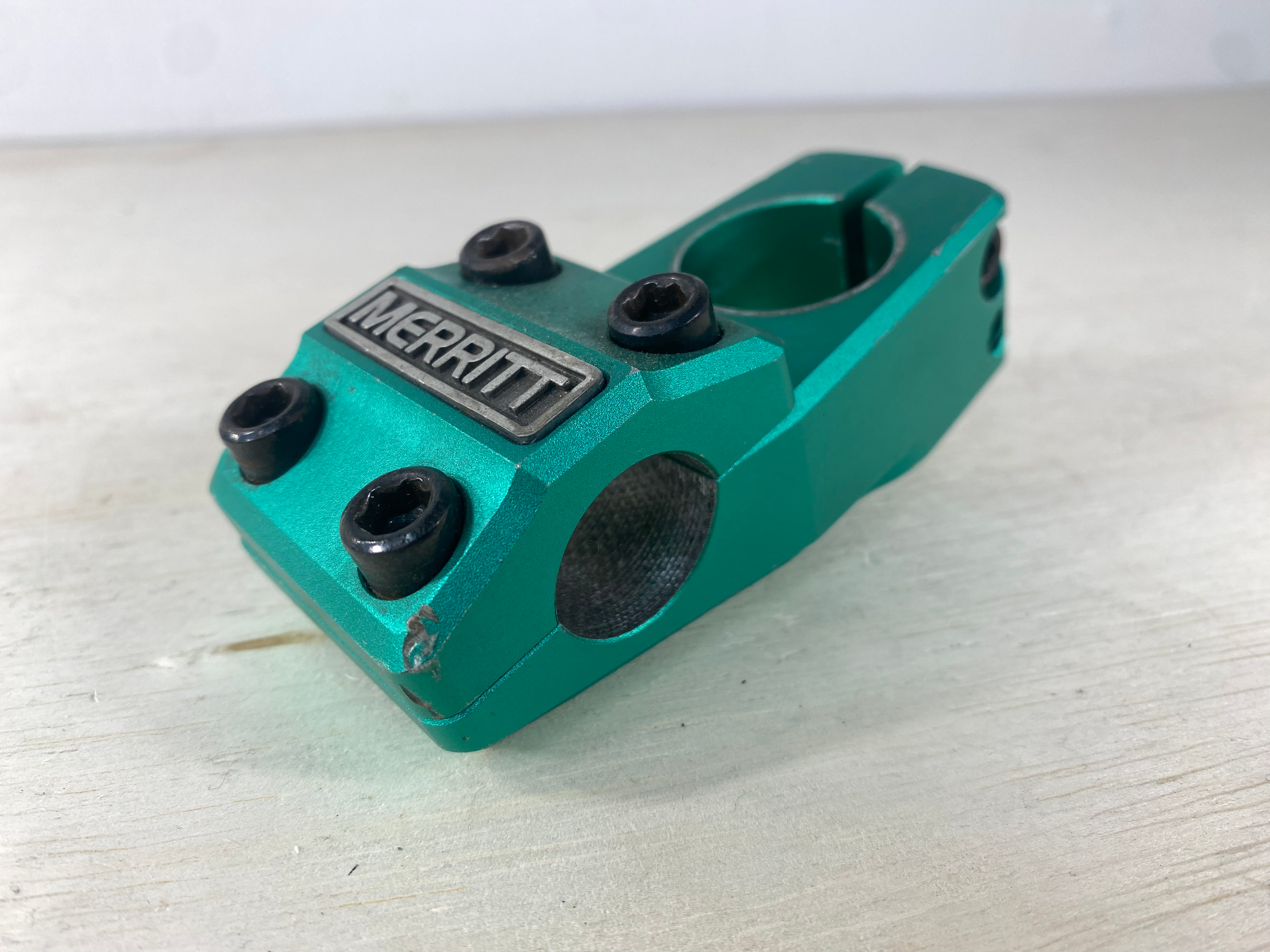 Merritt Inaugural TL BMX Stem - Teal 1-1/8”