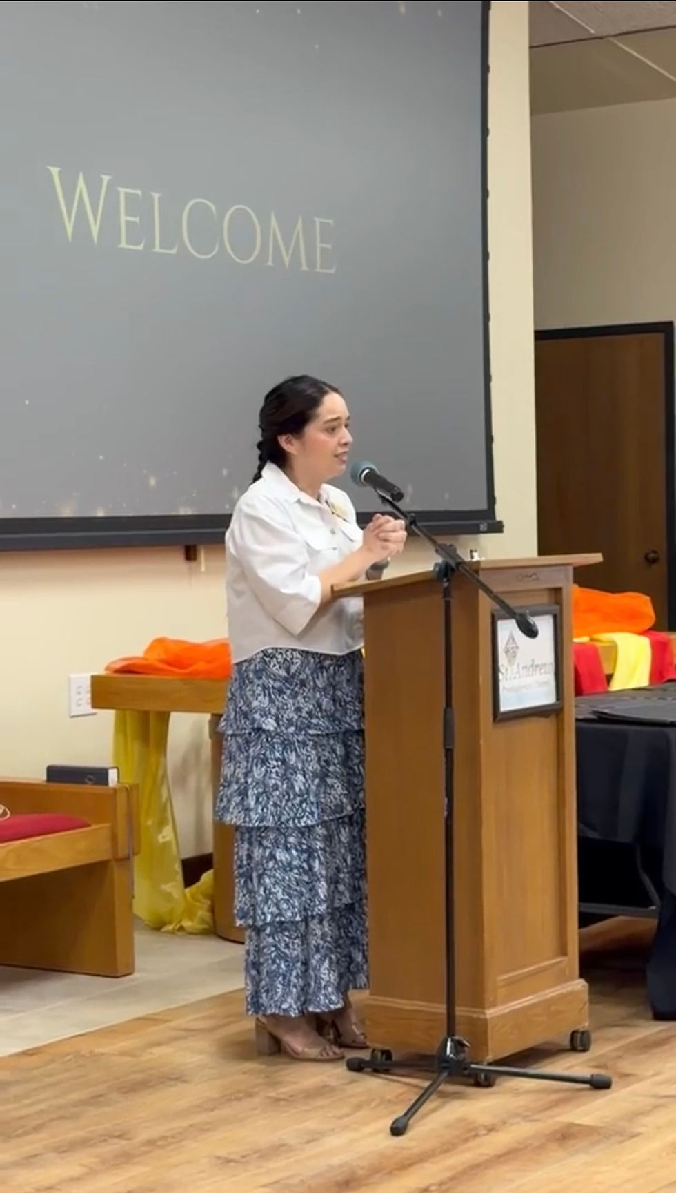 Marcia Mejía, representing the office of Federal Congresswoman Kathy Castor