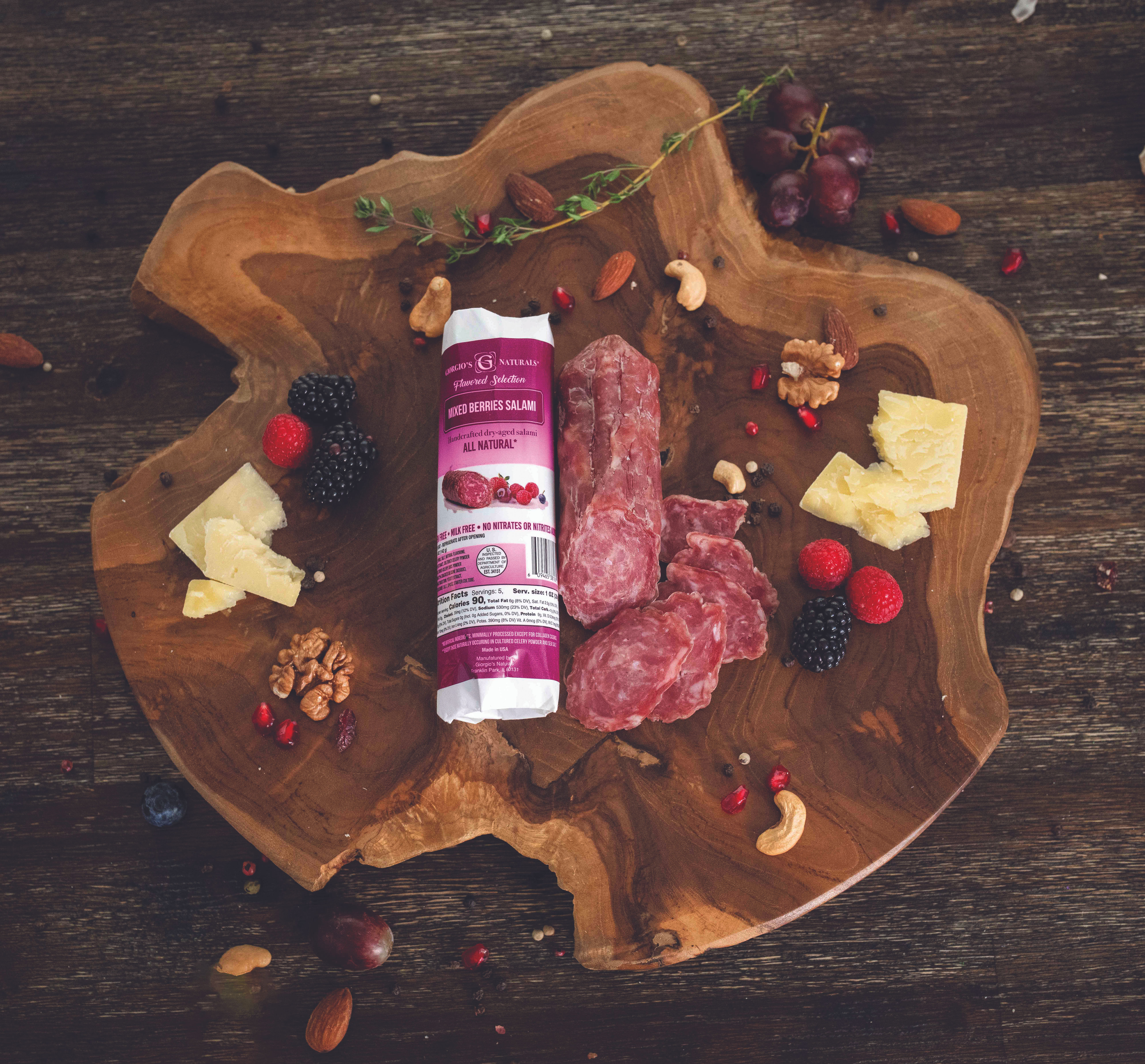 MIXED BERRIES SALAMI