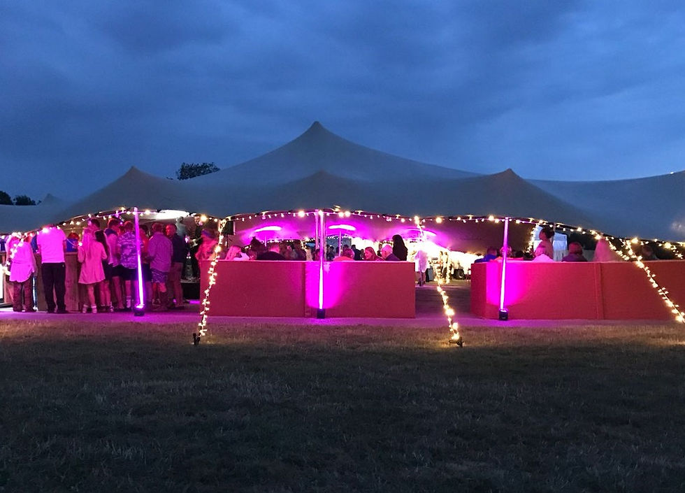 20x15m stretch tent