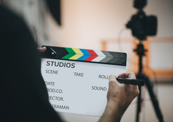 film making clapper board