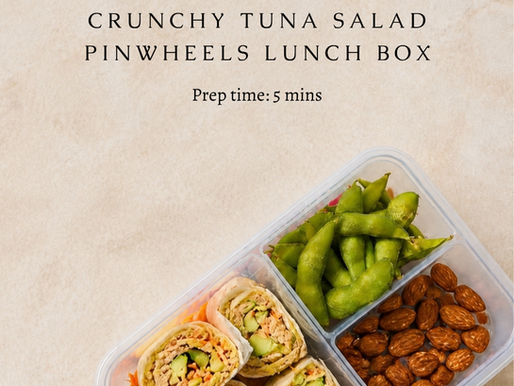 Crunchy Tuna Salad Pinwheels Lunch Box