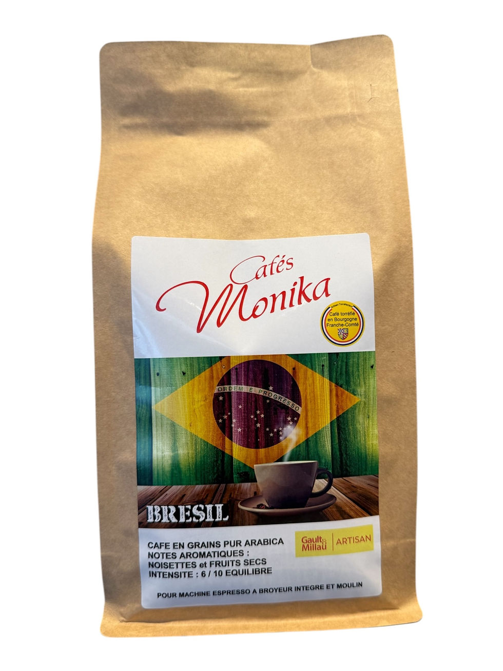 CAFES MONIKA BRESIL GRAINS 500g