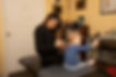 Dr. Kara Boas adjusts a pediatric patient in her office located in Morganville Square in Marlboro, New Jersey