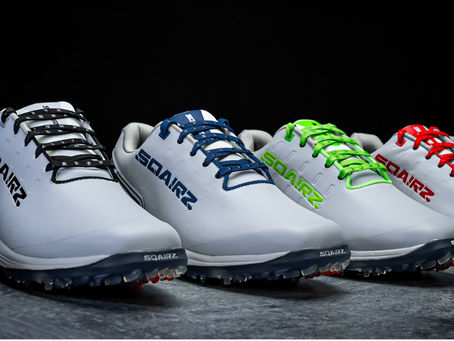 SQAIRZ BOLD—THE BOLDEST PERFORMANCE GOLF SHOE
