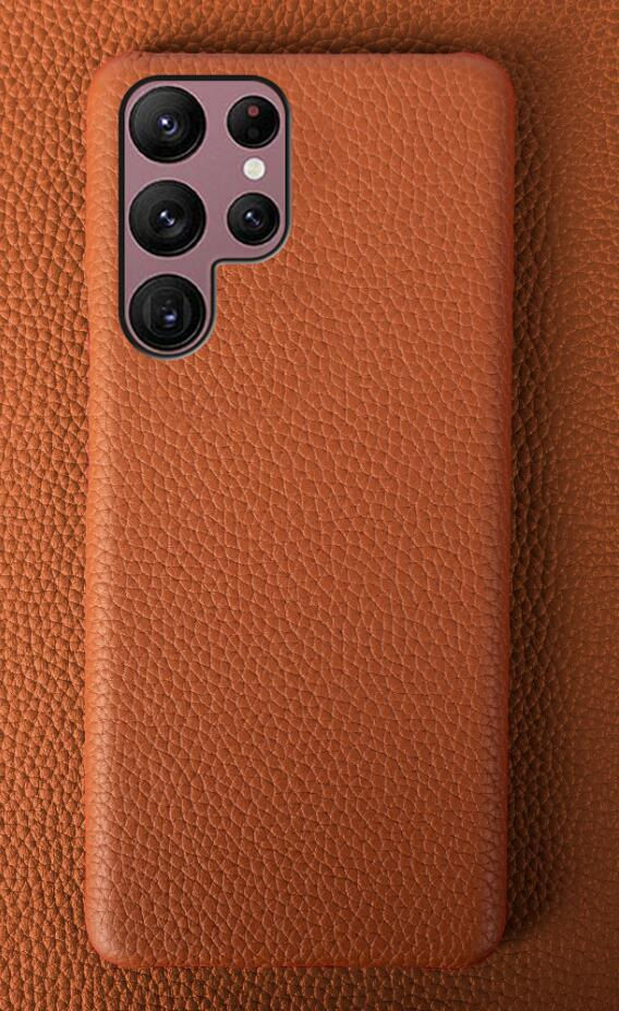 Miniatura: Genuine Leather Case for Samsung S23 Ultra & S24