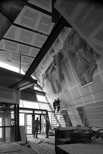 CONSERVATOIRE_Chantier - Hall