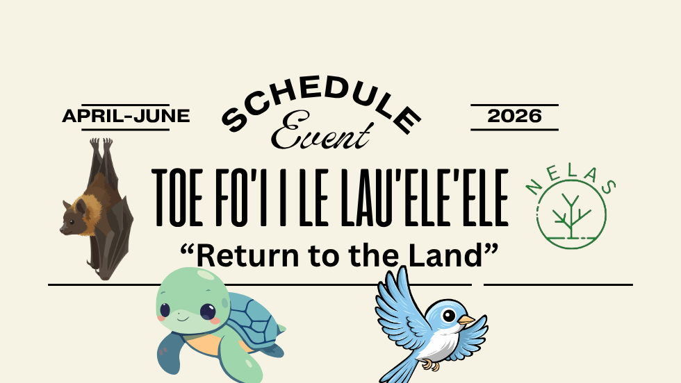 Toe Fo'i I Le Lau'ele'ele | Return to the Land