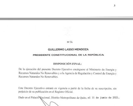 Gobierno dispone transparentar los procesos de facturación eléctrica y evaluar medidas