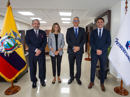 Petroecuador y Shell analizan alternativas para ampliación de contratos de venta de crudo