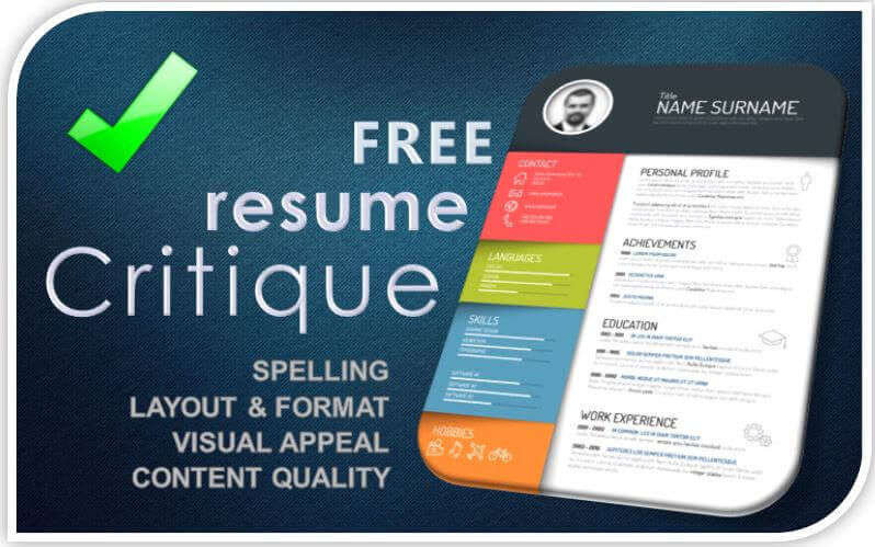 Do My Resume.NEt reviews resumes for free