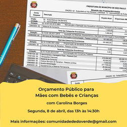 Orçamento Público para Mães com Bebês e Crianças