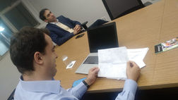 Reunião com o Secretário da Educação