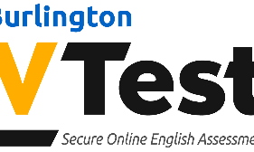 Burlington VTest English logo