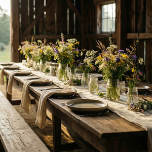 Rustikales Scheunenhochzeit