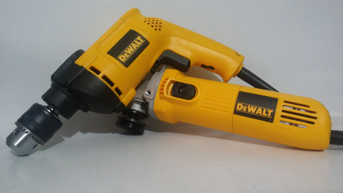 COMBO TALADRO PERCUTOR 1/2" +PULIDORA  4 1/2" DEWALT