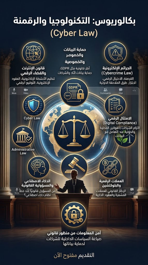 Contact Us: 00962797399064
#cybercrime_law #GDPR #Digital_Compliance #Ai #DPO #LL.M. #Compliance_Officer #Master_Cyber_Law #Meta #Google #Paypal #Visa #Microsoft #InternationalLaw #CorporateLaw #BusinessLaw #TaxLaw #IPLaw #IntellectualPropertyLaw #EnvironmentalLaw #HumanRightsLaw #LLMSpecializations
https://www.linkedin.com/pulse/master-laws-llm-wafa-hourani--kv8af
#القانون_الدولي #القانون_التجاري #قانون_الشركات #القانون_الضريبي #الملكية_الفكرية #القانون_البيئي #حقوق_الإنسان #تخصصات_قانونية #ماجستير_الحقوق #خريجي_كلية_الحقوق #كلية_الحقوق
#خريجي_كلية_الحقوق #كلية_الحقوق #ماجستير_القانون #ماجستير_الحقوق #تعليم_عن_بعد #محامي_محترف #القانون_الدولي #تطوير_مهني #دراسة_اونلاين #فرص_قانونية #شهادة_معتمدة #مستقبلك_القانوني
#InternationalLaw #CorporateLaw #BusinessLaw #TaxLaw #IPLaw #EnvironmentalLaw #HumanRightsLaw #LegalSpecializations #MasterOfLaws #LawGraduates #LawSchool
#LawGraduates #LawSchool #LLM #MasterOfLaws #OnlineLearning #ProfessionalLawyer #InternationalLaw #ProfessionalDevelopment #StudyOnline #LegalOpportunities #AccreditedDegree #YourLegalFuture