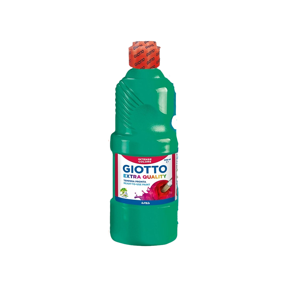 Tinta Giotto Extra Quality - Verde Clássico (500ml) para Obras Inspiradas na Nat