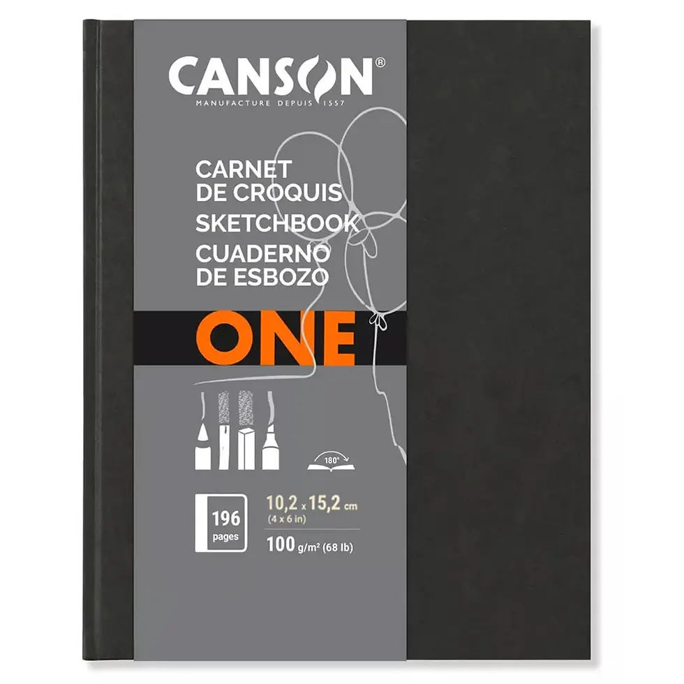 Canson Carnet de Croquis Sketchbook - 196 Páginas (10,2x15,2 cm)