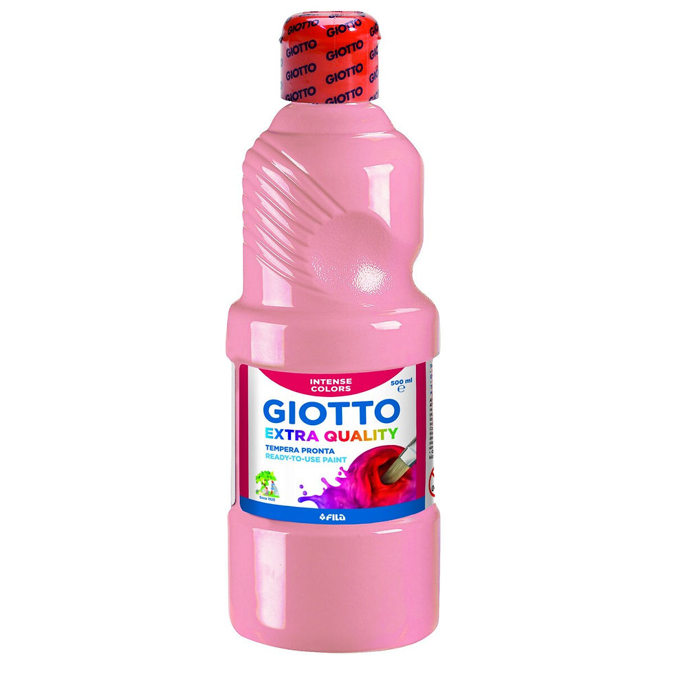 Tinta Giotto Extra Quality - Rosa Suave (500ml) para Criatividade Delicada!