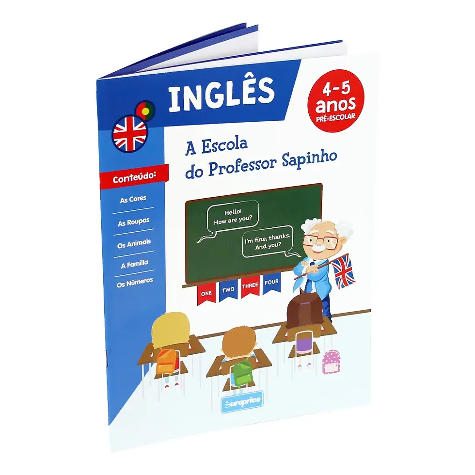 A Escola do Professor Sapinho - Inglês