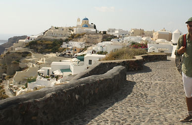 Santorini dicas mochileiros