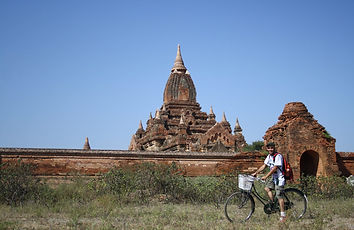 Bagan Myanmar bike dicas mochileiro