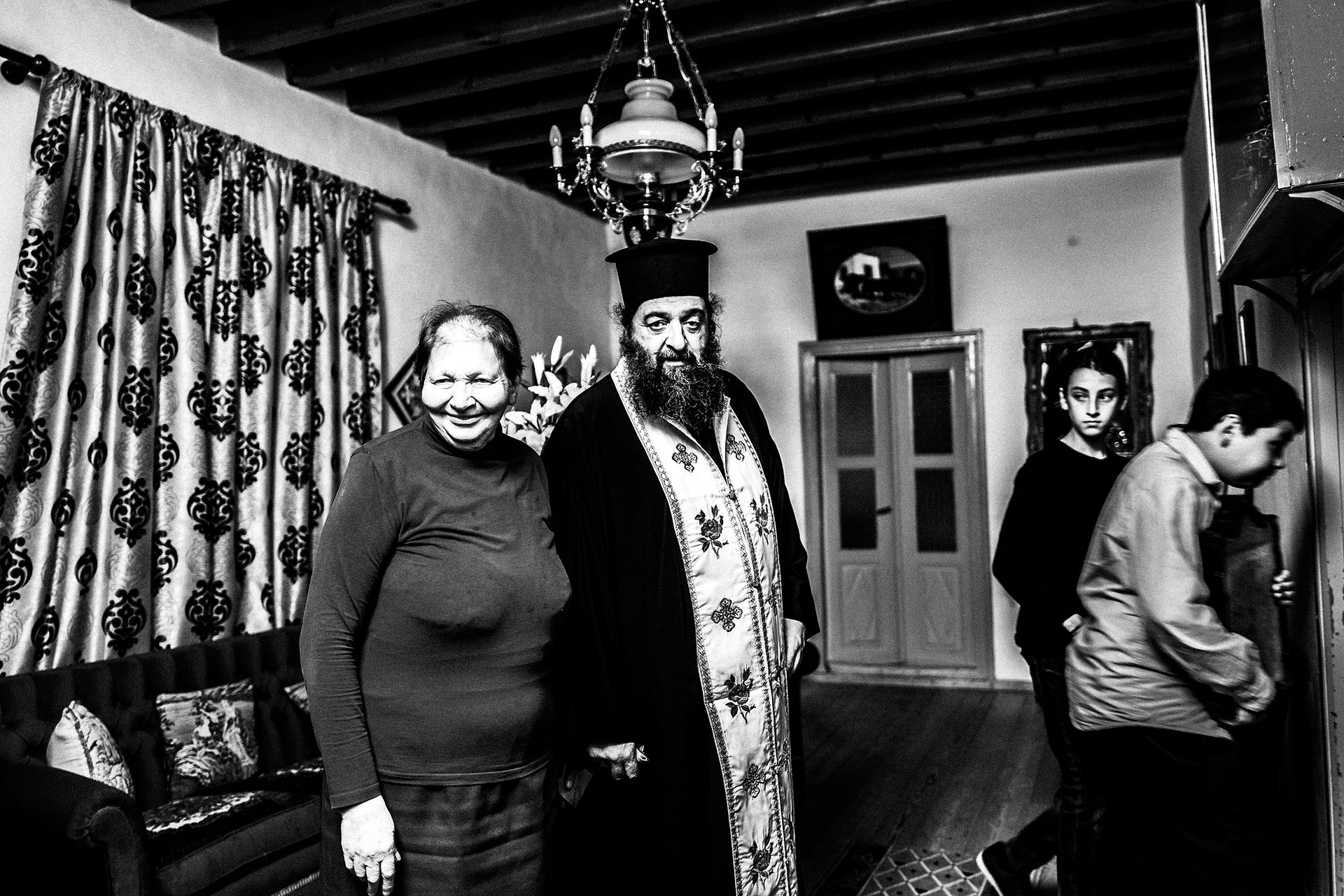 Litany of the Icons in Patmos island, by photographer George Tatakis