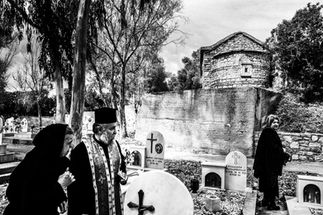 Pyrgi village, Chios by photographer George Tatakis