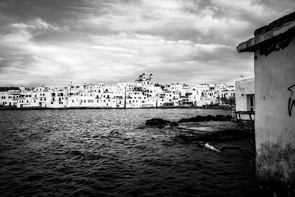 View of Paros island by photographer George Tatakis