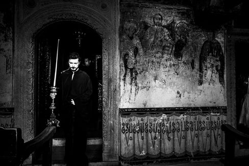 The custom of Niptiras in Patmos island by photographer George Tatakis
