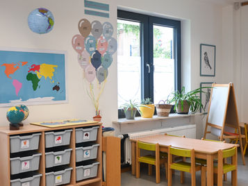 Découverture du monde, aire sensorielle