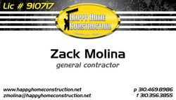 Happy Home Construction Card