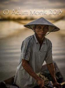 Fisherman of Hoi An, Vietnam by Adam Monk 16