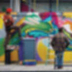 Graffiti Artists at Work