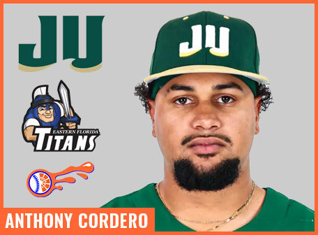 Anthony Cordero Jacksonville University Baseball Pitcher
