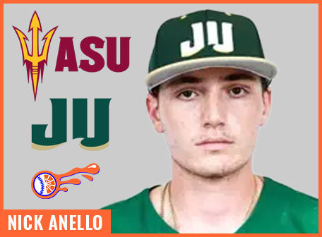 Nick Anello Arizona State University Baseball Pitcher