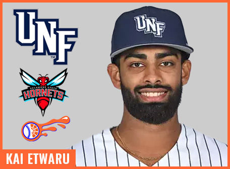 Kai Etwaru University of North Florida Baseball Pitcher